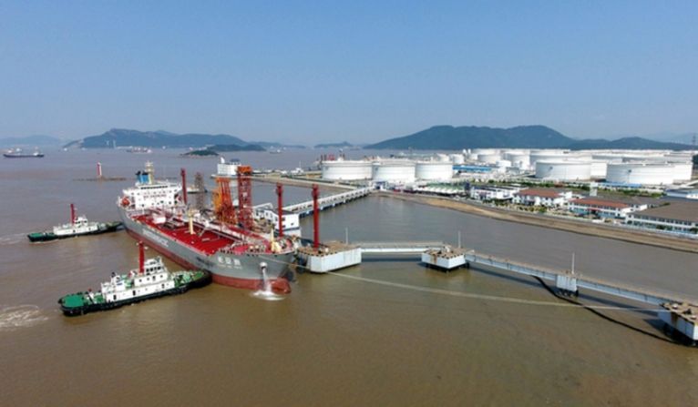 中國首單4，5萬噸不同稅號油品混兌業務